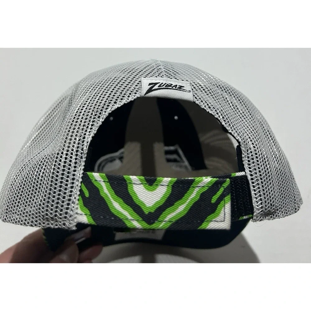 NEW Seattle Seahawks '47 Trucker Snapback Zubaz Adjustable Hat Zebra Stripe NFL